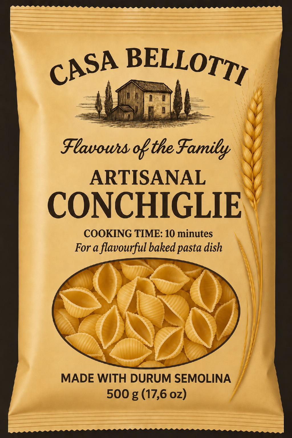 Casa Bellotti Conchiglie pack