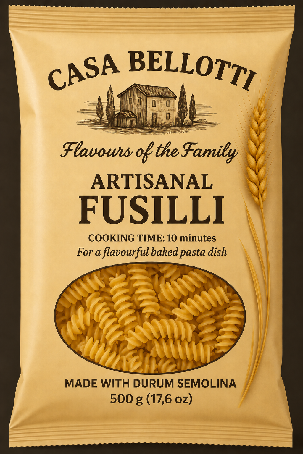 Casa Bellotti Fusilli pack